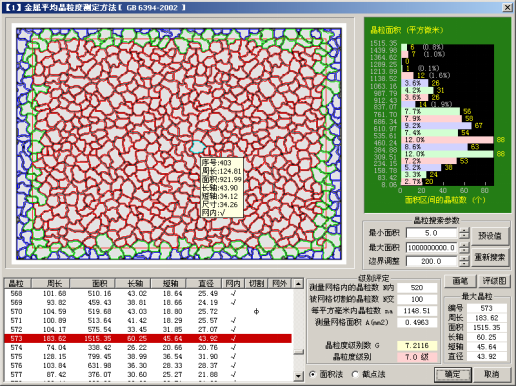上海点应光学金相分析软件自动评级